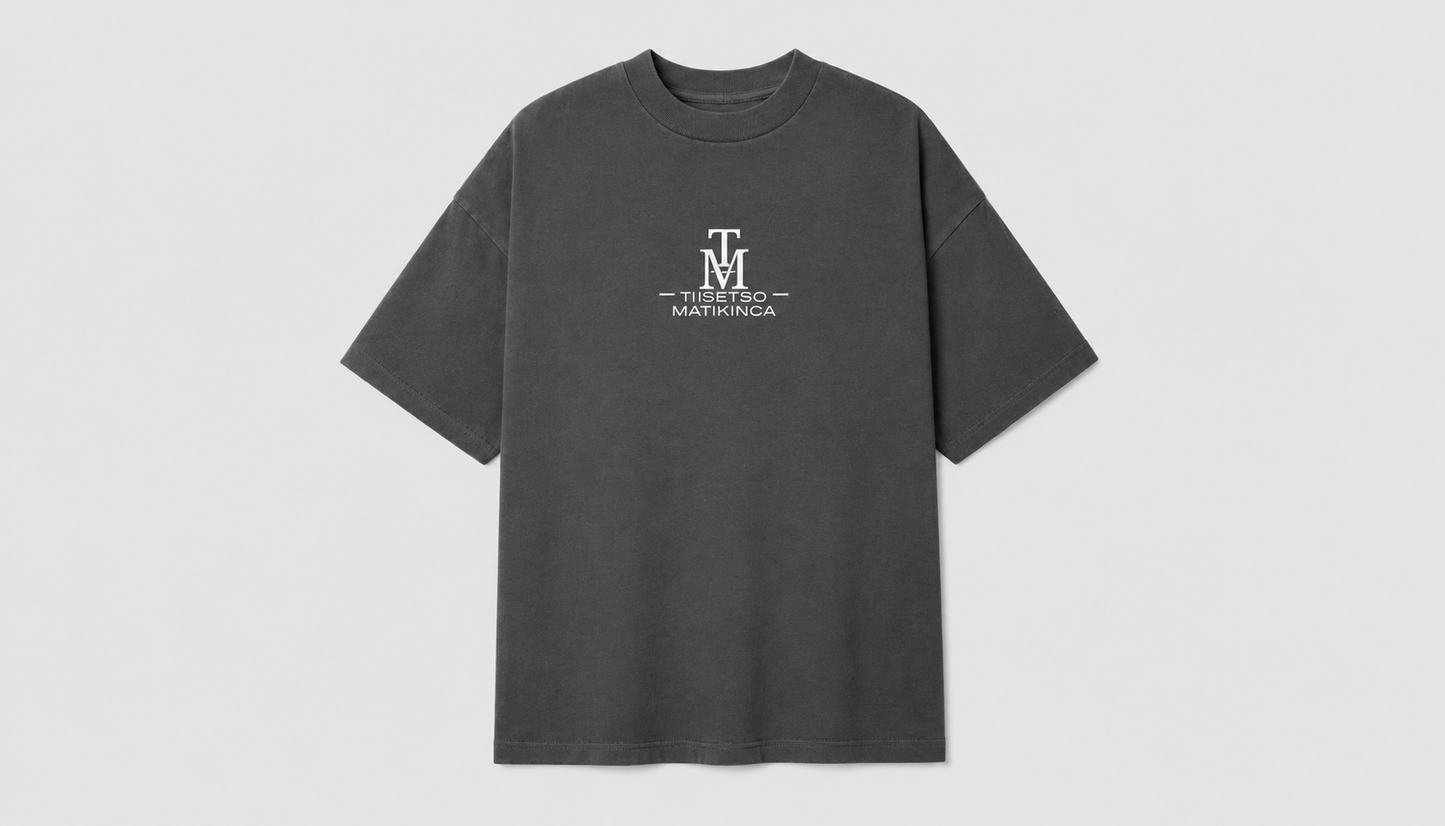 Matikinca x Amalune Ringside Club “Undefeated. Unsatisfied.” Oversized  T-Shirt.