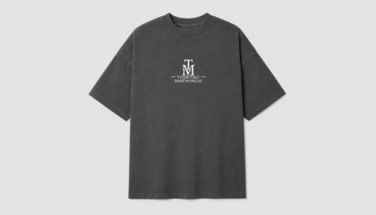 Matikinca x Amalune Ringside Club “Undefeated. Unsatisfied.” Oversized  T-Shirt.